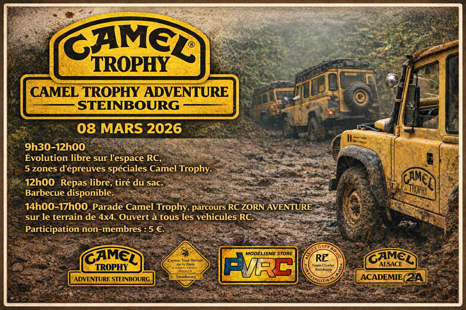 Camel Trophy Adventure Steinbourg: 8 Mars 2026 à Steinbourg (67) - photo 2